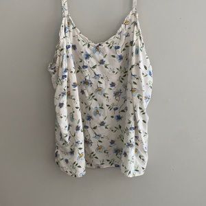 OLD NAVY FLORAL TANK | XL
